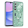 Husa de protectie Techsuit Luxury Glitter MagSafe compatibil cu Samsung Galaxy A15 4G / A15 5G, Verde Deschis