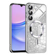 Husa de protectie Techsuit Luxury Glitter MagSafe compatibil cu Samsung Galaxy A15 4G / A15 5G, Argintiu