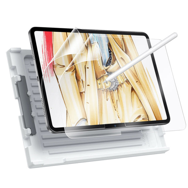 Husa de protectie tableta ESR Paper-Feel (set de 2) compatibil cu iPad Air 11 (2024) / Air 11 (2025) / Air 11 (2026), Transparent Mat