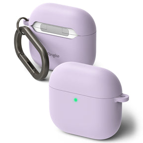 Casti Ringke Silicone, Apple AirPods 4, Mov Deschis