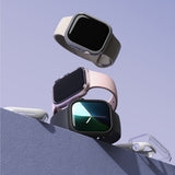 Accesoriu smartwatch Ringke Slim (set de 2) compatibil cu Apple Watch 10 46mm / Watch 11 46mm, Transparent / Matte Black
