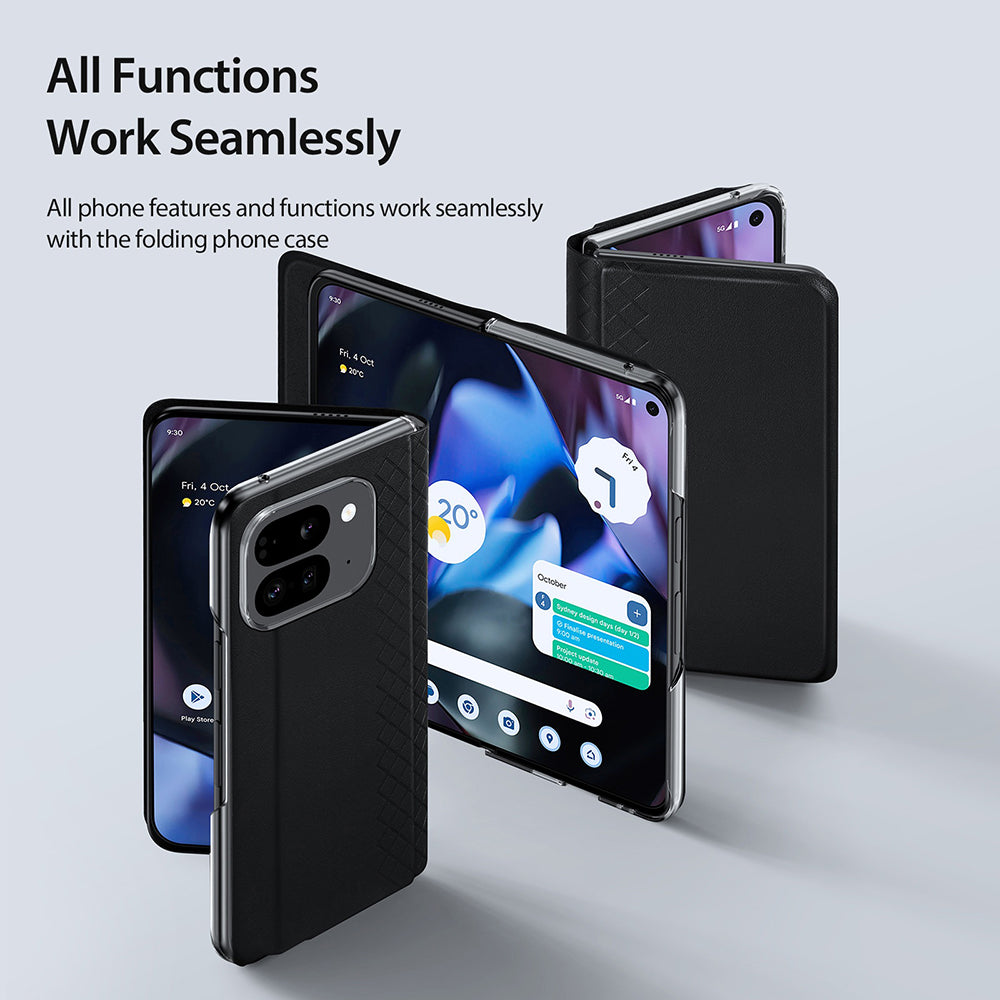 Husa de protectie Dux Ducis Bril compatibil cu Google Pixel 9 Pro Fold, Roz