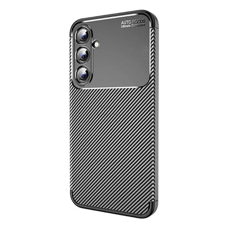 Techsuit CarbonFiber fekete tok Samsung Galaxy A16 4G és A16 5G készülékekhez