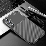 Husa de protectie Techsuit CarbonFiber compatibil cu Samsung Galaxy A16 4G / A16 5G, Negru