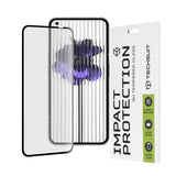 Folie de protectie Techsuit 111D Full Cover / Full Glue Glass compatibil cu Nothing Phone (1), Negru