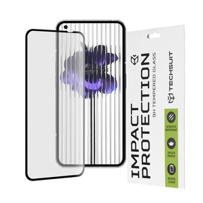 Folie de protectie Techsuit 111D Full Cover / Full Glue Glass compatibil cu Nothing Phone (1), Negru