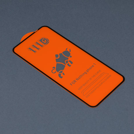 Folie de protectie Techsuit 111D Full Cover / Full Glue Glass compatibil cu Nothing Phone (1), Negru