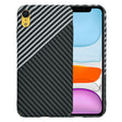 Husa de protectie Techsuit Carbonite FiberShell compatibil cu iPhone XR, Stealth Gray