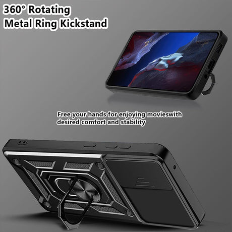 Husa de protectie Techsuit CamShield Series compatibil cu OnePlus Nord 4, Negru