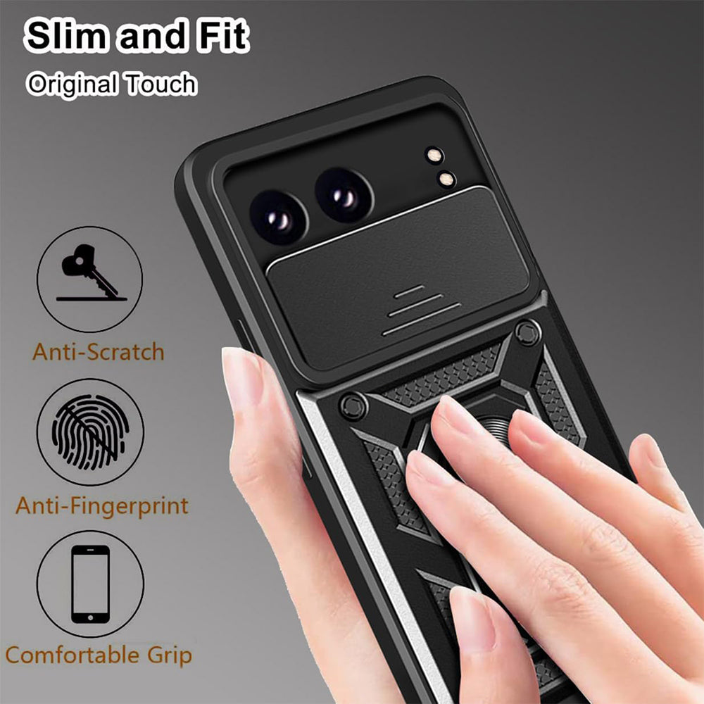 Husa de protectie Techsuit CamShield Series compatibil cu OnePlus Nord 4, Negru