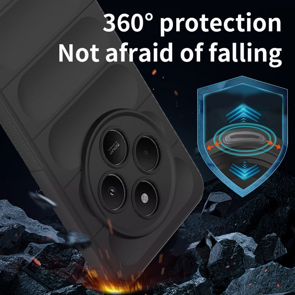 Husa de protectie Techsuit Magic Shield compatibil cu Xiaomi Redmi 14C / Poco C75, Negru