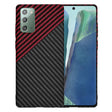Husa de protectie Techsuit Carbonite FiberShell compatibil cu Samsung Galaxy Note 20 4G / Note 20 5G, Rosu Vortex