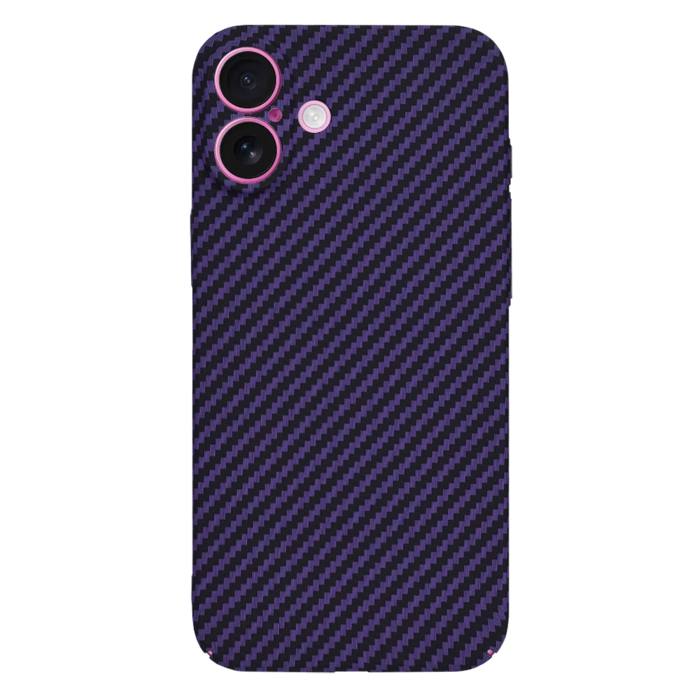 Husa de protectie Techsuit Carbonite FiberShell compatibil cu iPhone 16 Plus, Mov