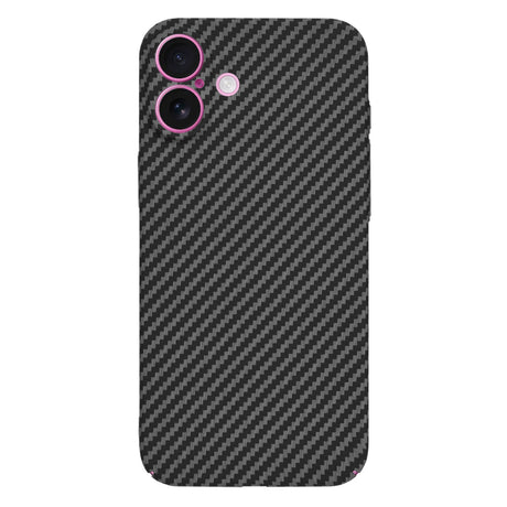 Husa de protectie Techsuit Carbonite FiberShell compatibil cu iPhone 16 Plus, Negru