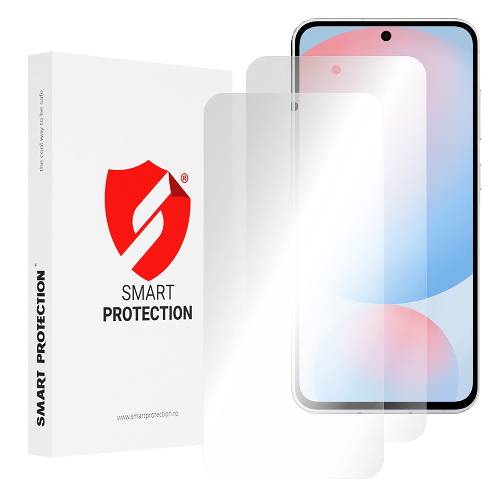 Folie de protectie Smart Protection Premium Classic (set de 2) compatibil cu Samsung Galaxy S24 FE, Transparent