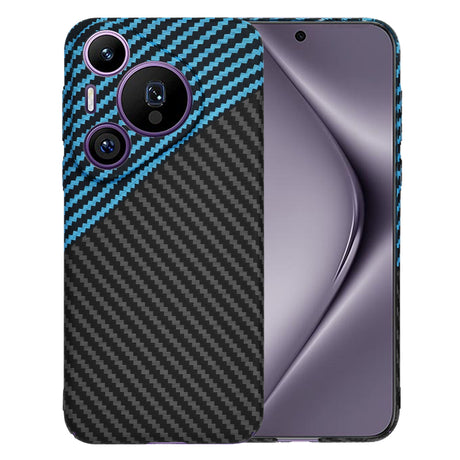 Husa de protectie Techsuit Carbonite FiberShell compatibil cu Huawei Pura 70 Pro, Albastru Pulse