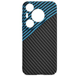 Husa de protectie Techsuit Carbonite FiberShell compatibil cu Huawei Pura 70 Pro, Albastru Pulse