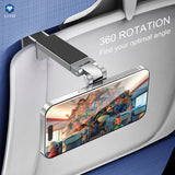 Suport Lito Travel Phone (LH01), Foldable, 360° rotation, One-Hand Operation Design, Gri