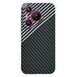 Husa de protectie Techsuit Carbonite FiberShell compatibil cu Huawei Pura 70, Stealth Gray