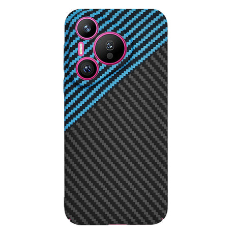 Husa de protectie Techsuit Carbonite FiberShell compatibil cu Huawei Pura 70, Albastru Pulse