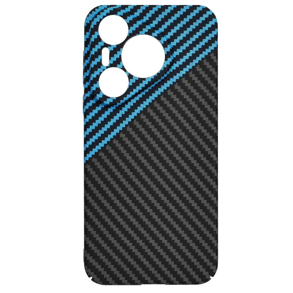 Husa de protectie Techsuit Carbonite FiberShell compatibil cu Huawei Pura 70, Albastru Pulse
