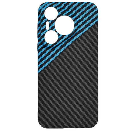 Husa de protectie Techsuit Carbonite FiberShell compatibil cu Huawei Pura 70, Albastru Pulse