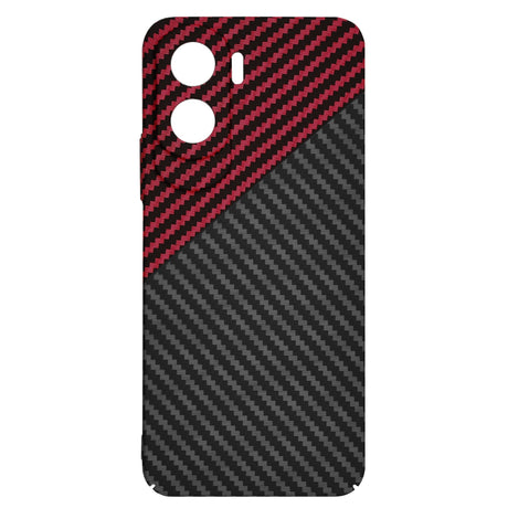 Husa de protectie Techsuit Carbonite FiberShell compatibil cu Honor 90 Lite, Rosu Vortex