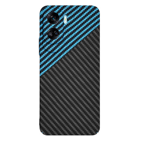 Husa de protectie Techsuit Carbonite FiberShell compatibil cu Honor 90 Lite, Albastru Pulse