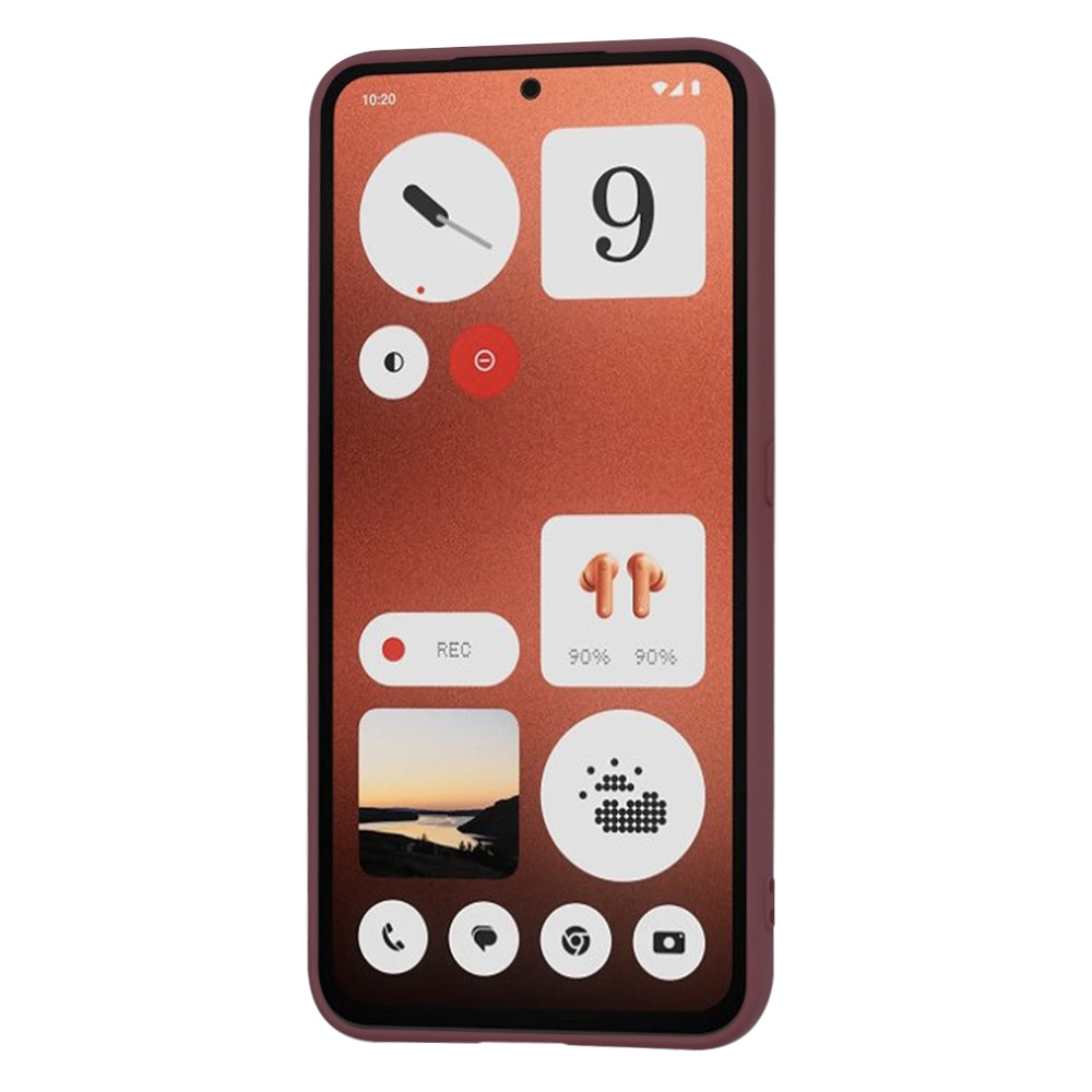 Husa de protectie Techsuit SoftFlex compatibil cu Nothing CMF Phone 1, Plum Red
