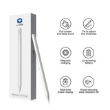 Stylus Lito Stylus Pen (K1), Wireless Charging, Palm Rejection, 90mAh, for iPad, Alb