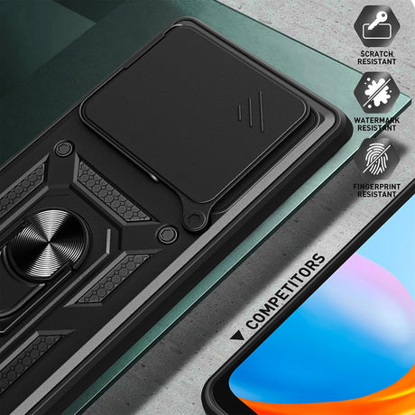 Husa de protectie Techsuit CamShield Series compatibil cu Xiaomi Poco F6, Roz Auriu