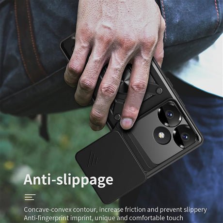 Husa de protectie Techsuit CamShield Series compatibil cu Xiaomi Poco F6, Negru