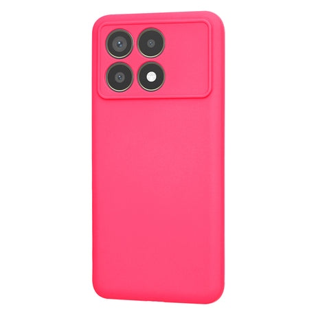 Husa de protectie Techsuit SoftFlex compatibil cu Xiaomi Poco F6 Pro, Roz Intens