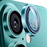 Folie de protectie Lito S+ Camera Glass compatibil cu iPhone 16 / iPhone 16 Plus, Teal