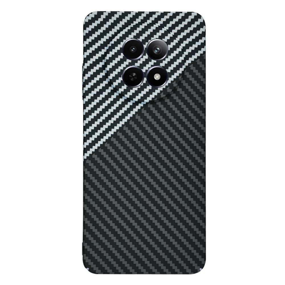 Husa de protectie Techsuit Carbonite FiberShell compatibil cu Realme 12 / 12x, Stealth Gray