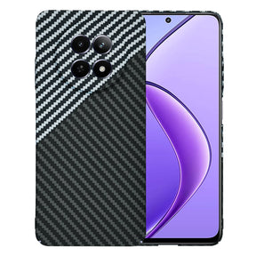 Husa de protectie Techsuit Carbonite FiberShell compatibil cu Realme 12 / 12x, Stealth Gray