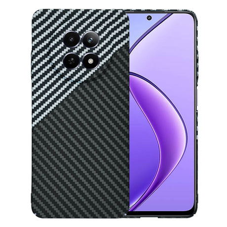 Husa de protectie Techsuit Carbonite FiberShell compatibil cu Realme 12 / 12x, Stealth Gray