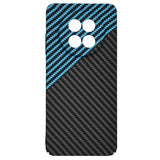 Husa de protectie Techsuit Carbonite FiberShell compatibil cu Realme 12 / 12x, Albastru Pulse