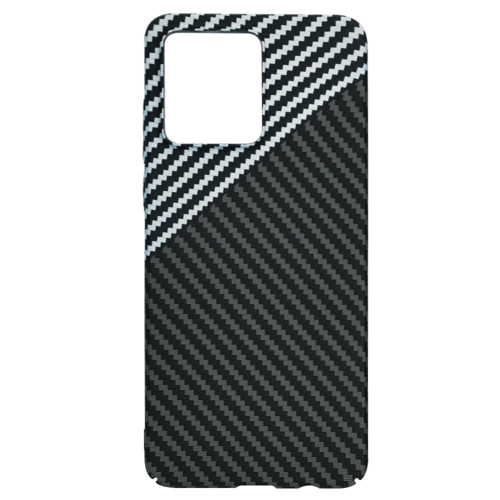 Husa de protectie Techsuit Carbonite FiberShell compatibil cu Motorola Moto G84, Stealth Gray