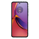 Husa de protectie Techsuit Carbonite FiberShell compatibil cu Motorola Moto G84, Stealth Gray