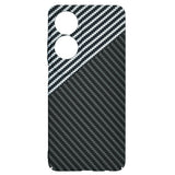 Husa de protectie Techsuit Carbonite FiberShell compatibil cu Oppo A60 4G, Stealth Gray