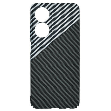 Husa de protectie Techsuit Carbonite FiberShell compatibil cu Oppo A60 4G, Stealth Gray