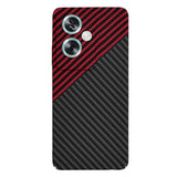 Husa de protectie Techsuit Carbonite FiberShell compatibil cu Oppo A79 5G / OnePlus Nord N30 SE, Rosu Vortex