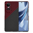 Husa de protectie Techsuit Carbonite FiberShell compatibil cu Oppo Reno10 / Reno10 Pro, Rosu Vortex