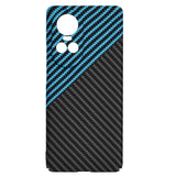 Husa de protectie Techsuit Carbonite FiberShell compatibil cu Oppo Reno10 / Reno10 Pro, Albastru Pulse