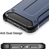 Husa de protectie Techsuit Hybrid Armor compatibil cu Samsung Galaxy A40, Negru