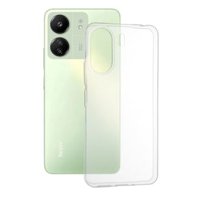 Husa de protectie Techsuit Clear Silicone compatibil cu Xiaomi Redmi 13C 4G / Poco C65, Transparent