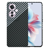Husa de protectie Techsuit Carbonite FiberShell compatibil cu Oppo Reno11 F, Stealth Gray