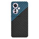 Husa de protectie Techsuit Carbonite FiberShell compatibil cu Oppo Reno11 F, Albastru Pulse
