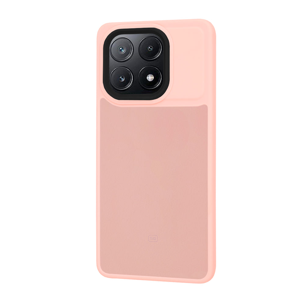 Husa de protectie Techsuit HaloFrost Series compatibil cu Xiaomi Poco X6 Pro, Roz